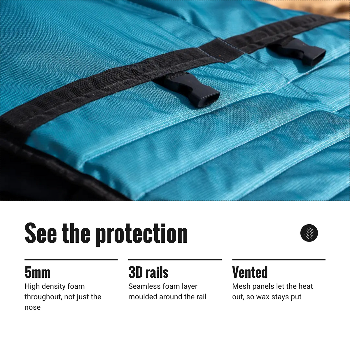 Boardsox Zipperless Mid Length Surfboard Cover