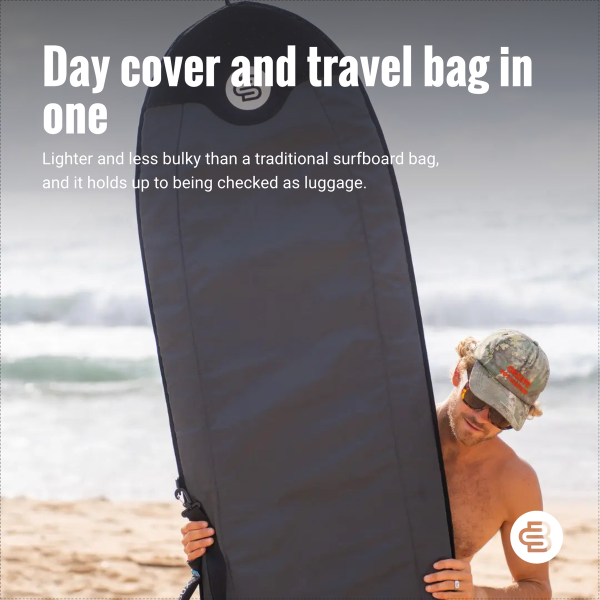 Boardsox Zipperless Mid Length Surfboard Cover