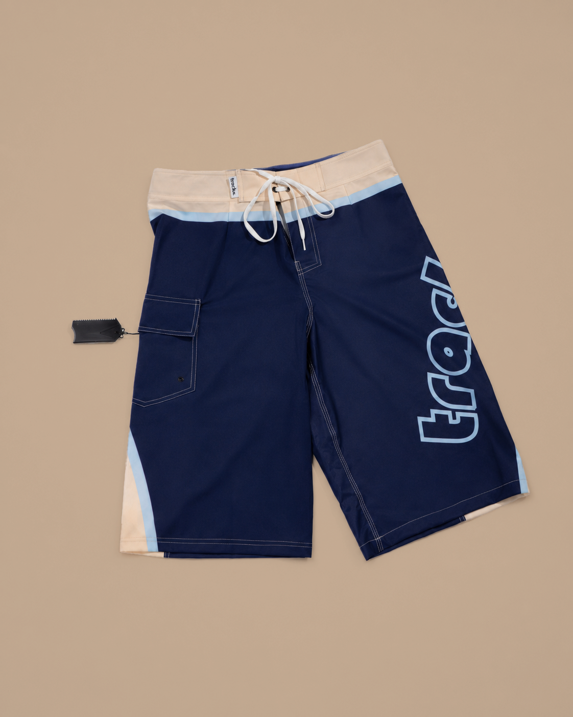 Sea Blue Retro Boardies