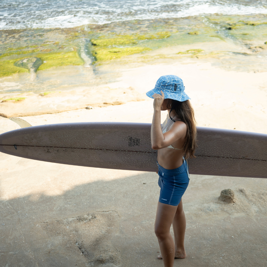 Lara Blue Boardsox Surf Hat