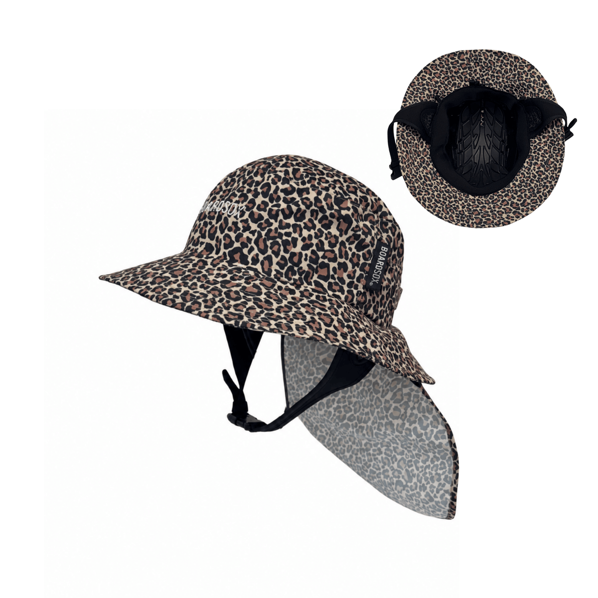 Jaxie Leopard Surf Bump Hat