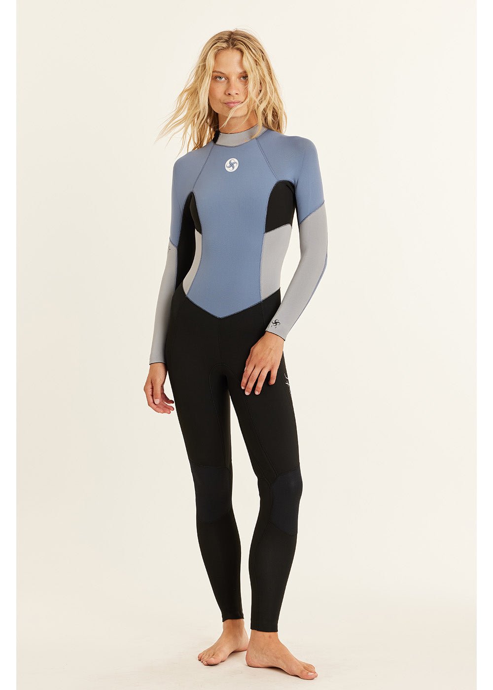 7 Seas 4/3 Backzip Break Up Full Suit Wetsuit