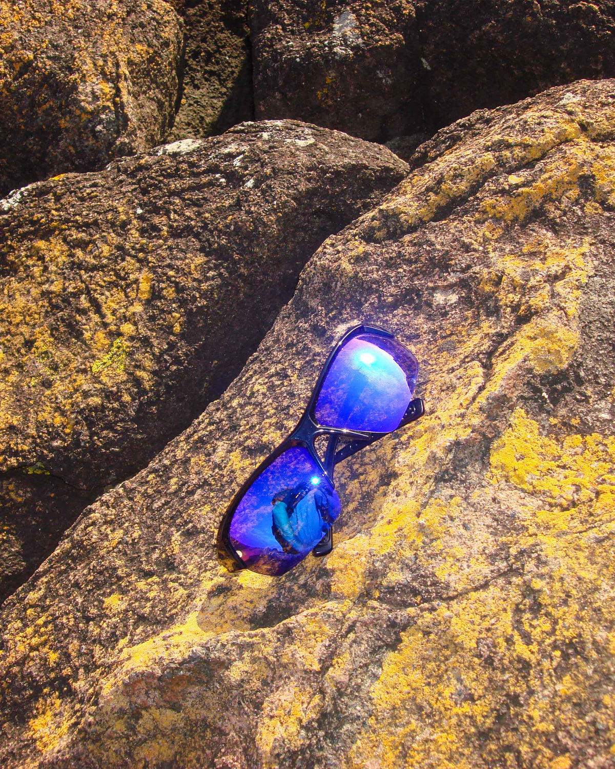 BREAK & ENTER - POLISHED BLACK / REFLECTIVE BLUE