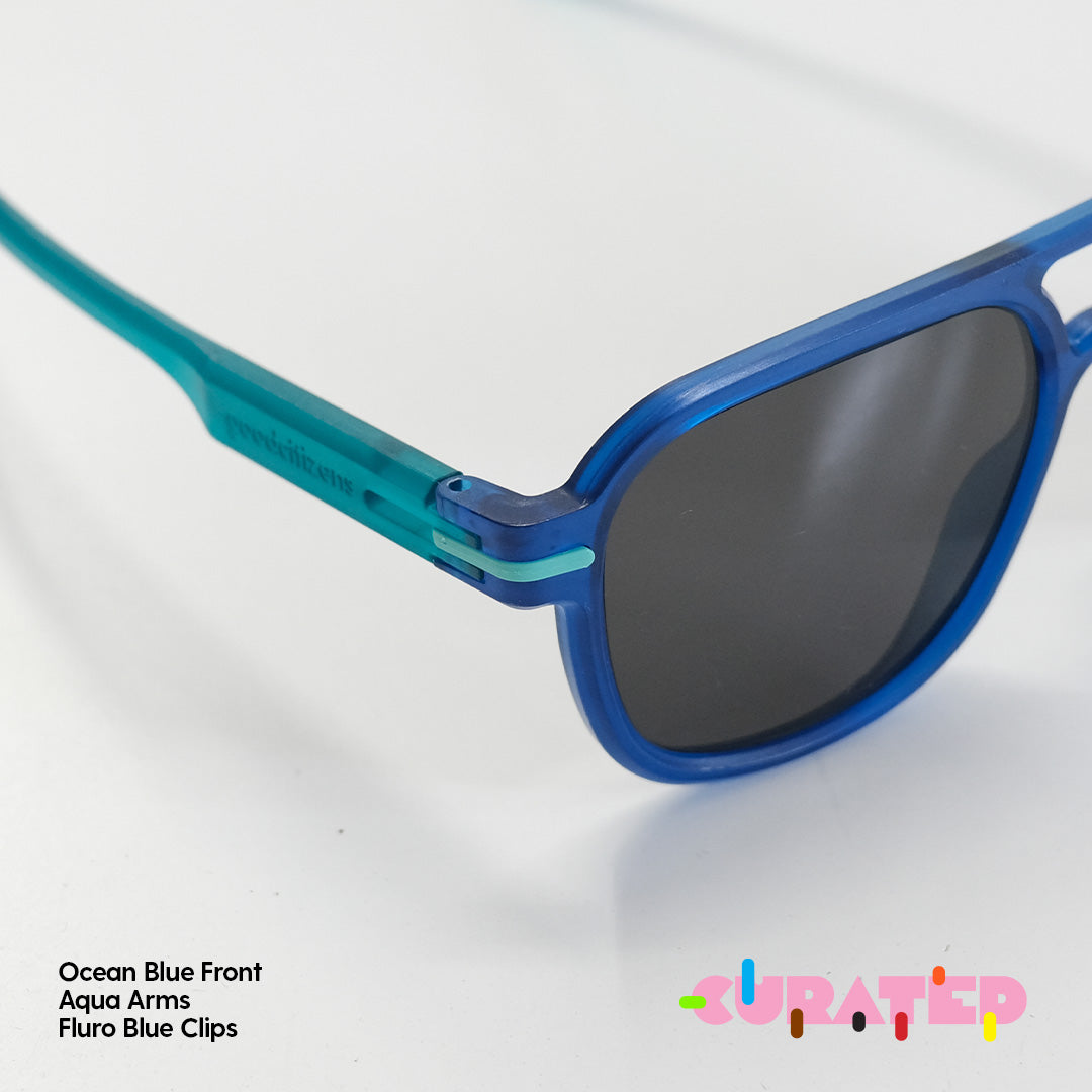 Newport Ocean Blue / Aqua Arms