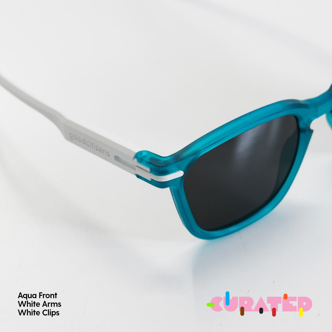 Palm Beach Aqua White