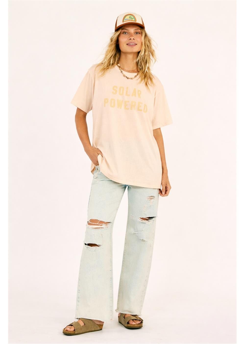 Solar Boyfriend Ss Knit Tee