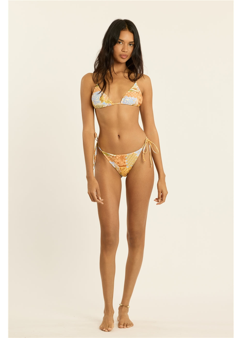Des Tropiques Triangle Top Tops Swim