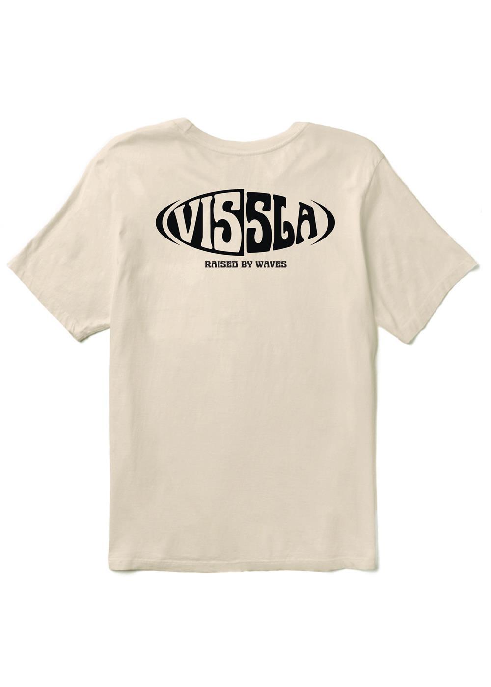 Vissla Split Organic Blend SS Tee in Bone