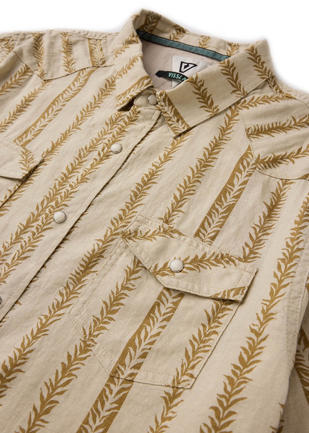 Vissla Kelpline SS Shirt in Bronze, view 3