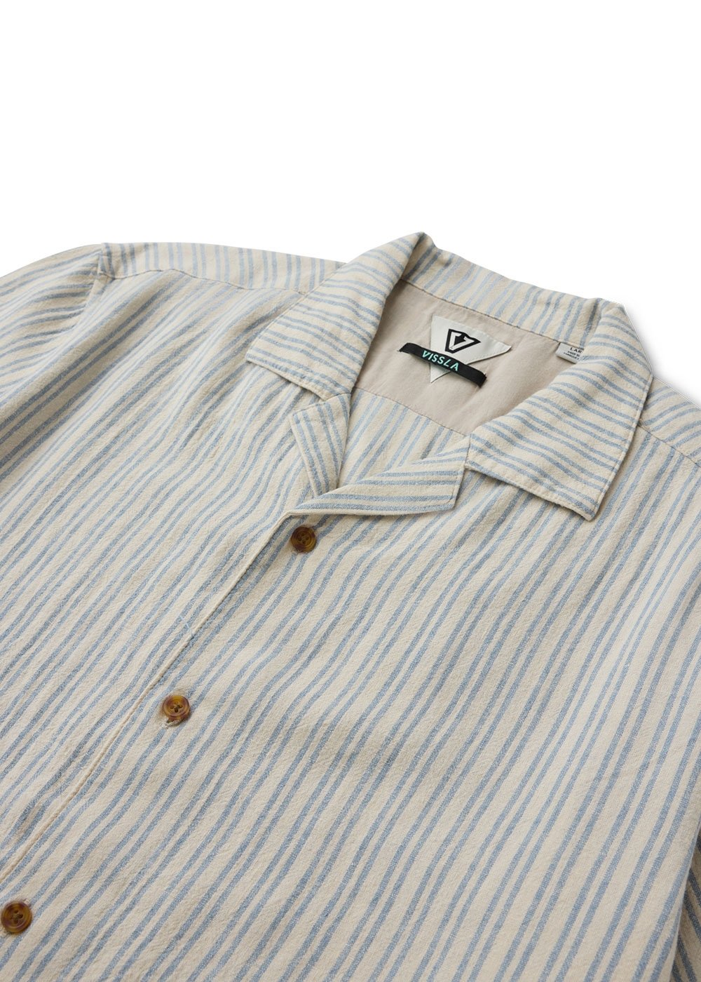 Vissla Hammer Land SS Shirt in Bone, view 3