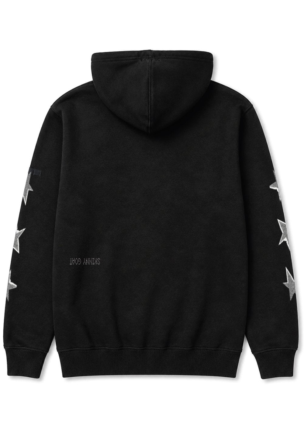 Vissla Star Sequence Heavyweight Eco PO Hoodie in Black, view 3