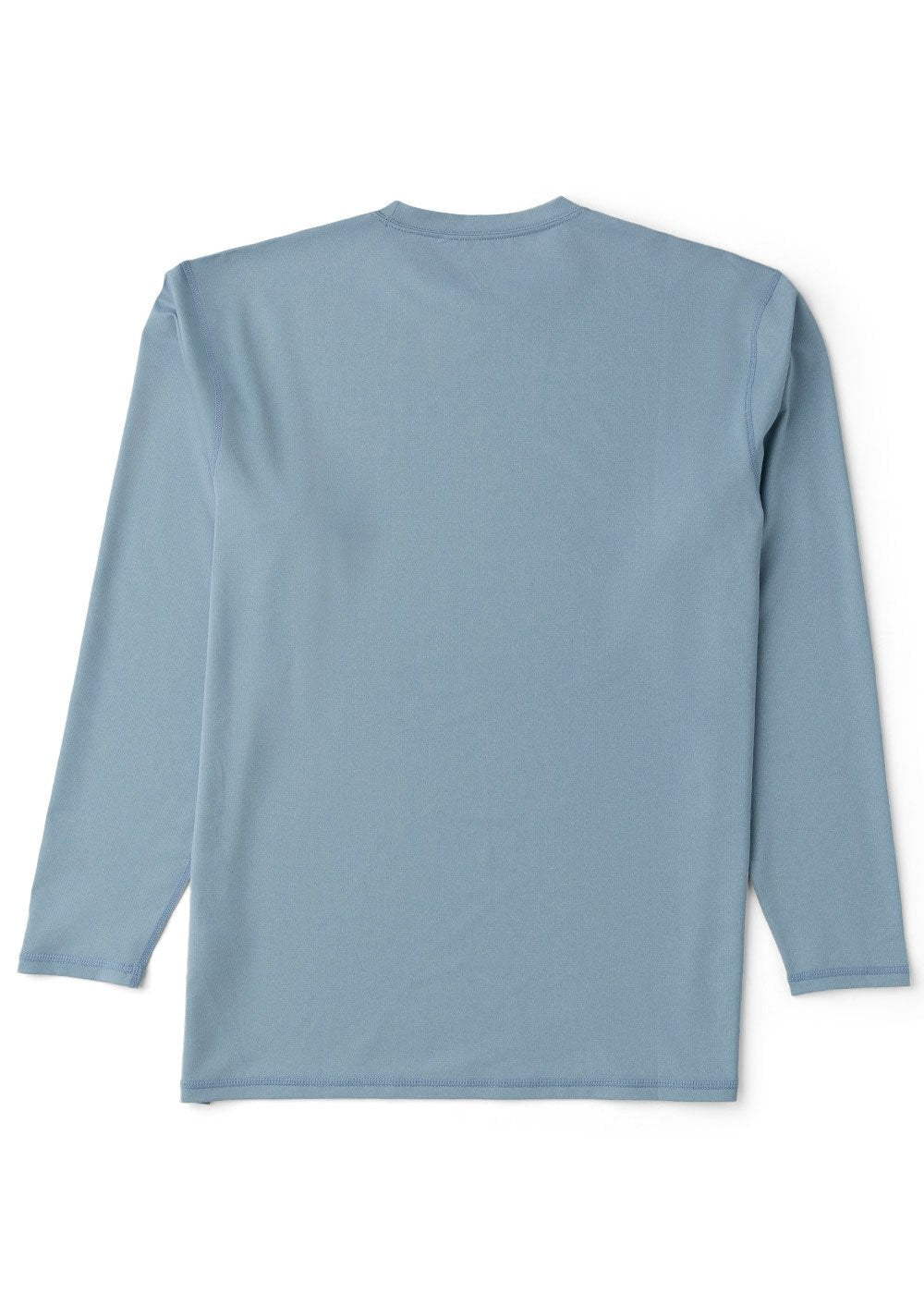 Vissla Pro Comp LS Sun Shirt in Faded Denim, view 3