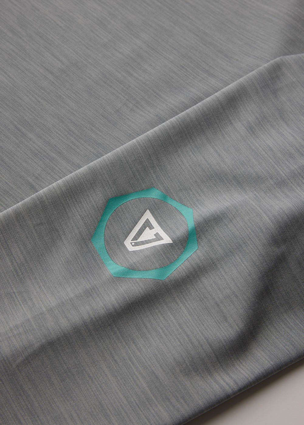 Vissla Warm Seas Eco LS Rash Guard in Grey Heather, view 4