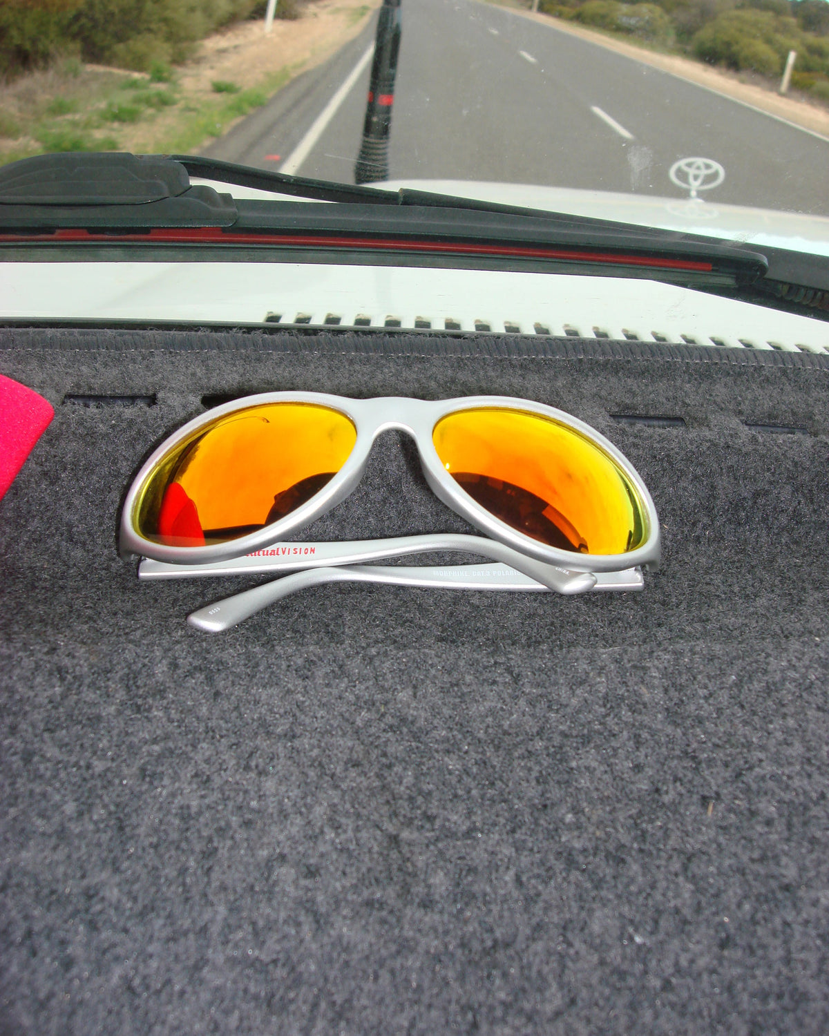 MORPHINE - MATTE BLACK / BLUE REFLECTIVE POLARISED