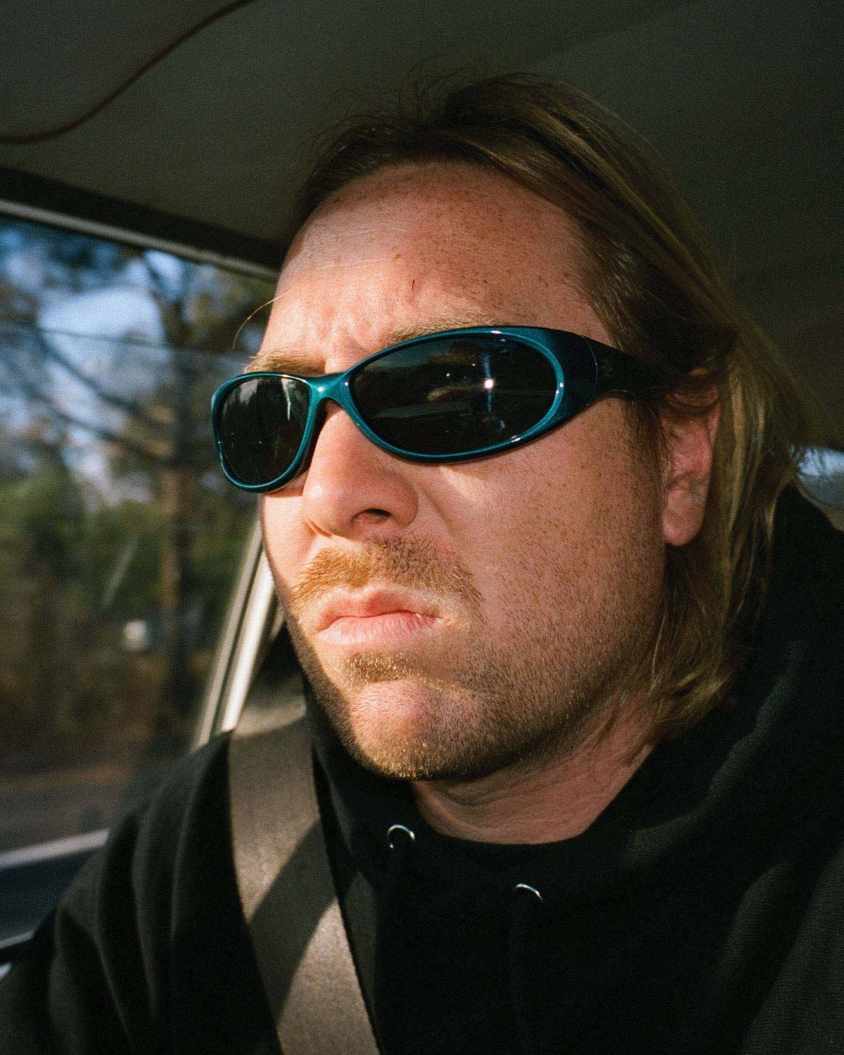 DEMON SPEED - MATTE CHROME / BLUE REFLECTIVE POLARISED