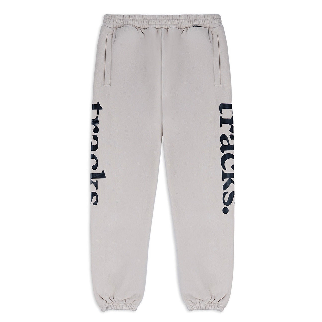 contrasted trackpant / black|ecru