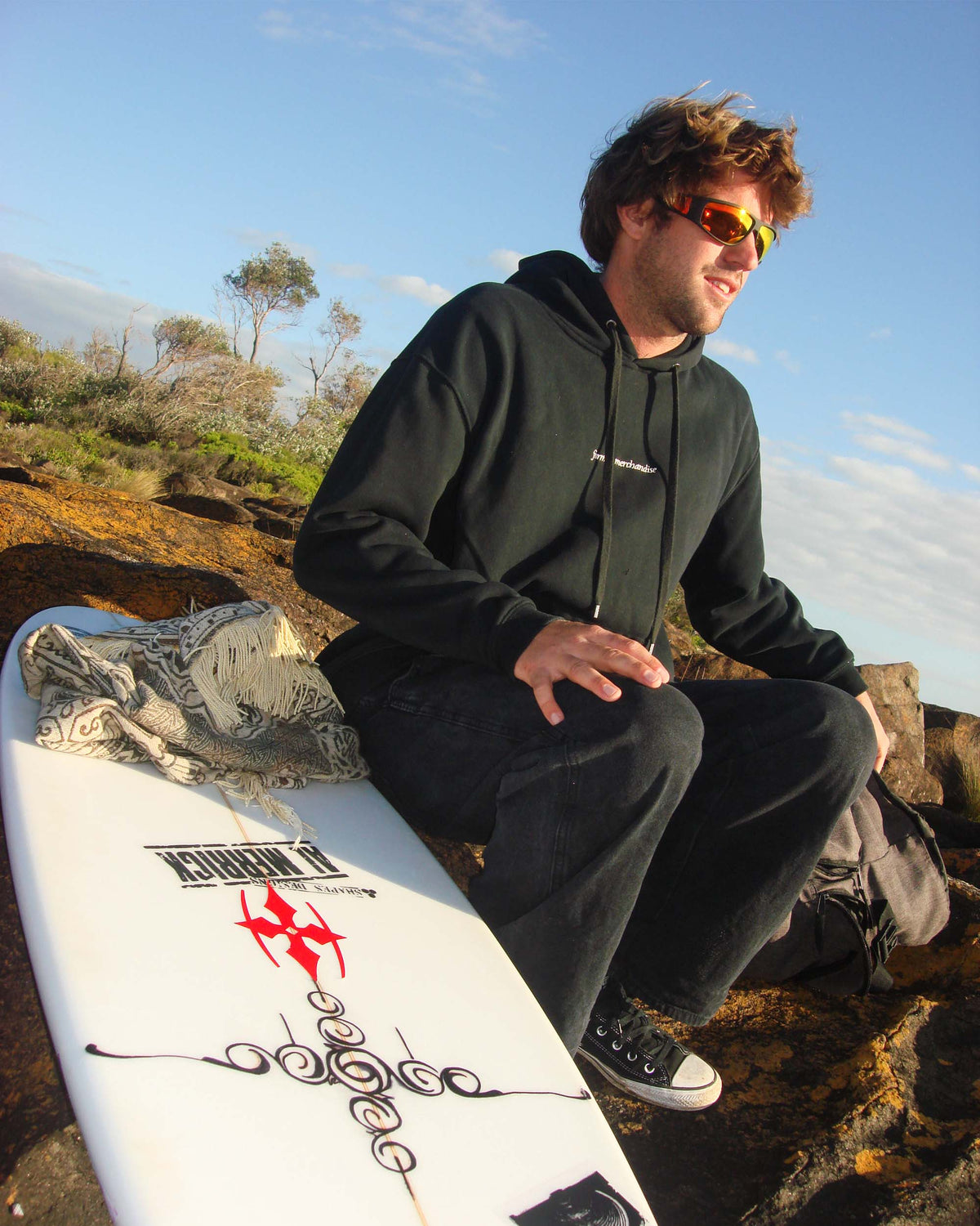 THE VACATIONER - MATTE BLACK / BLACK POLARISED
