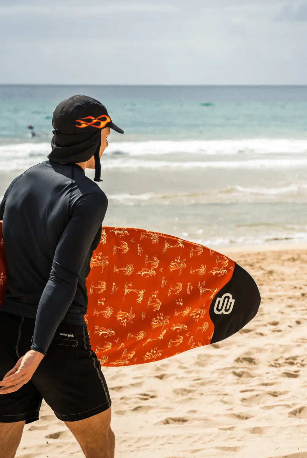 Hula Lula Boardsox canvas cover, fins stay in