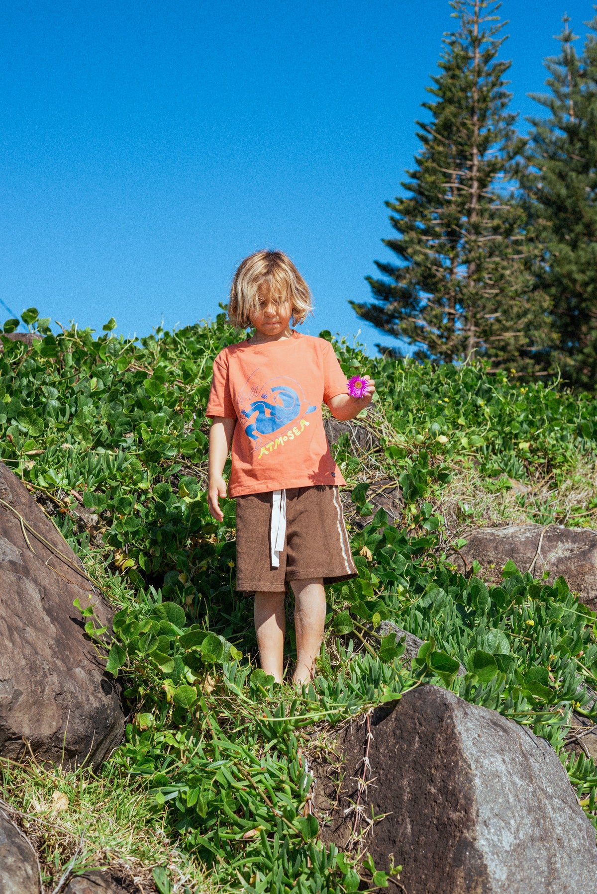 KIDS 'Get barreled' By Ty Willams x Atmosea - Artist Tee - Atmosea