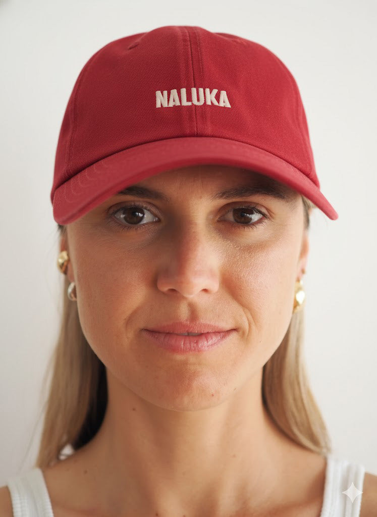 Recycled Cotton | Essential Cap | Chili Red