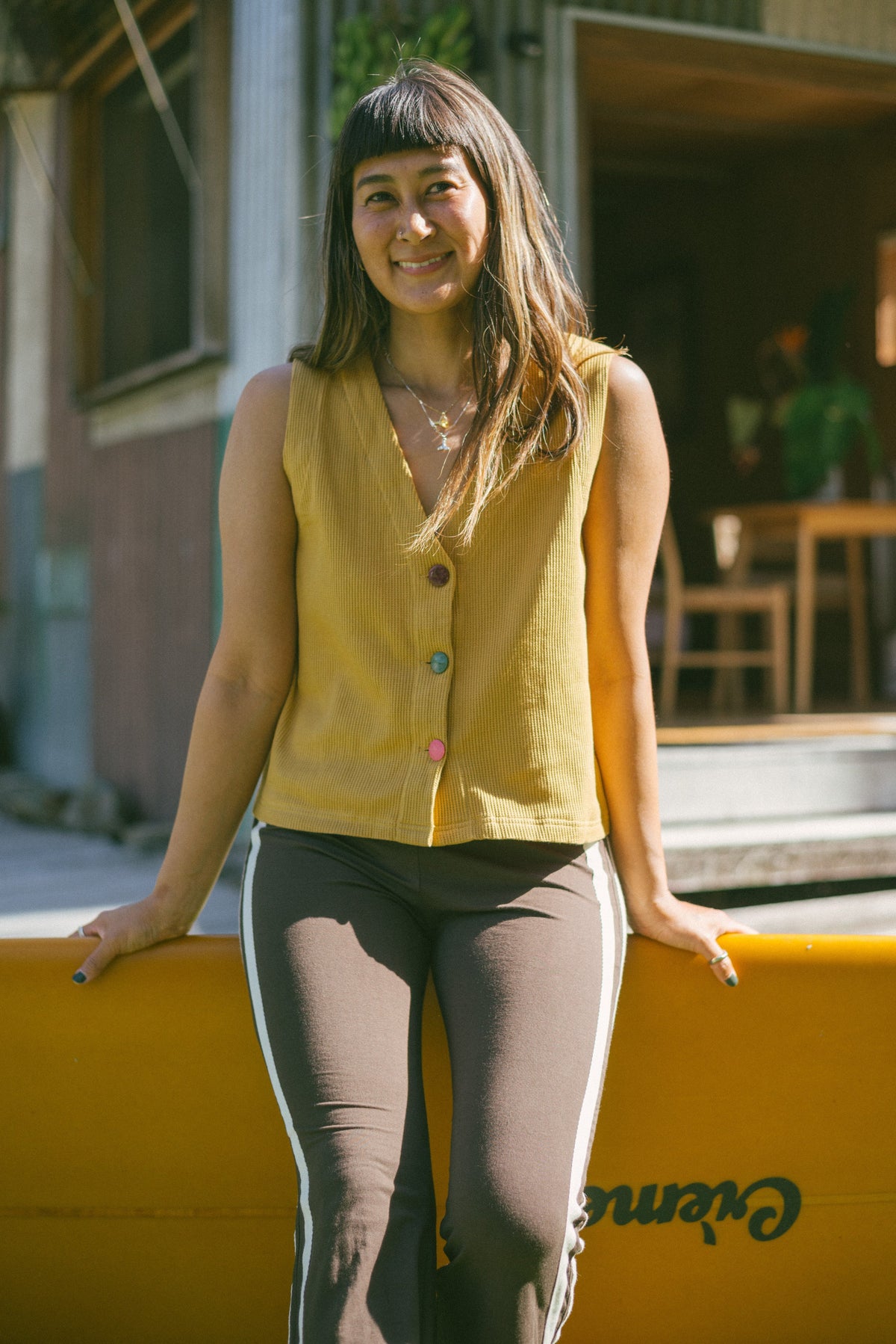 Waffle Ease Vest - Atmosea