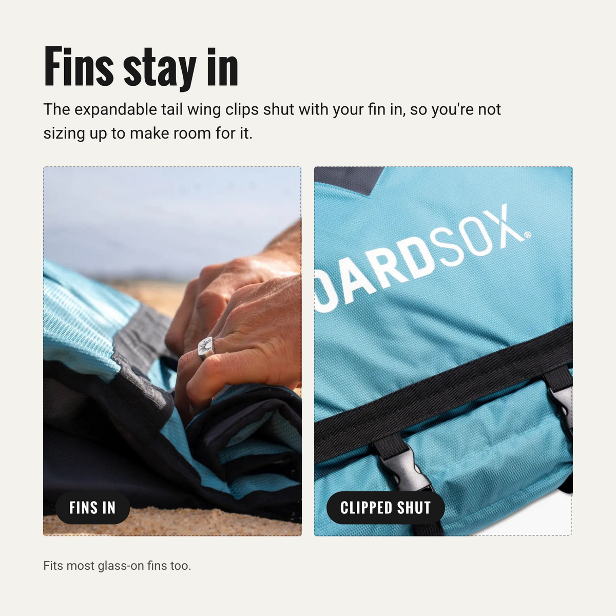 Boardsox Zipperless Mid Length Surfboard Cover
