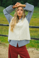 Eternal Vest - Speckle Cream