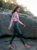 Women's 2mm Long Jane- Evergreen