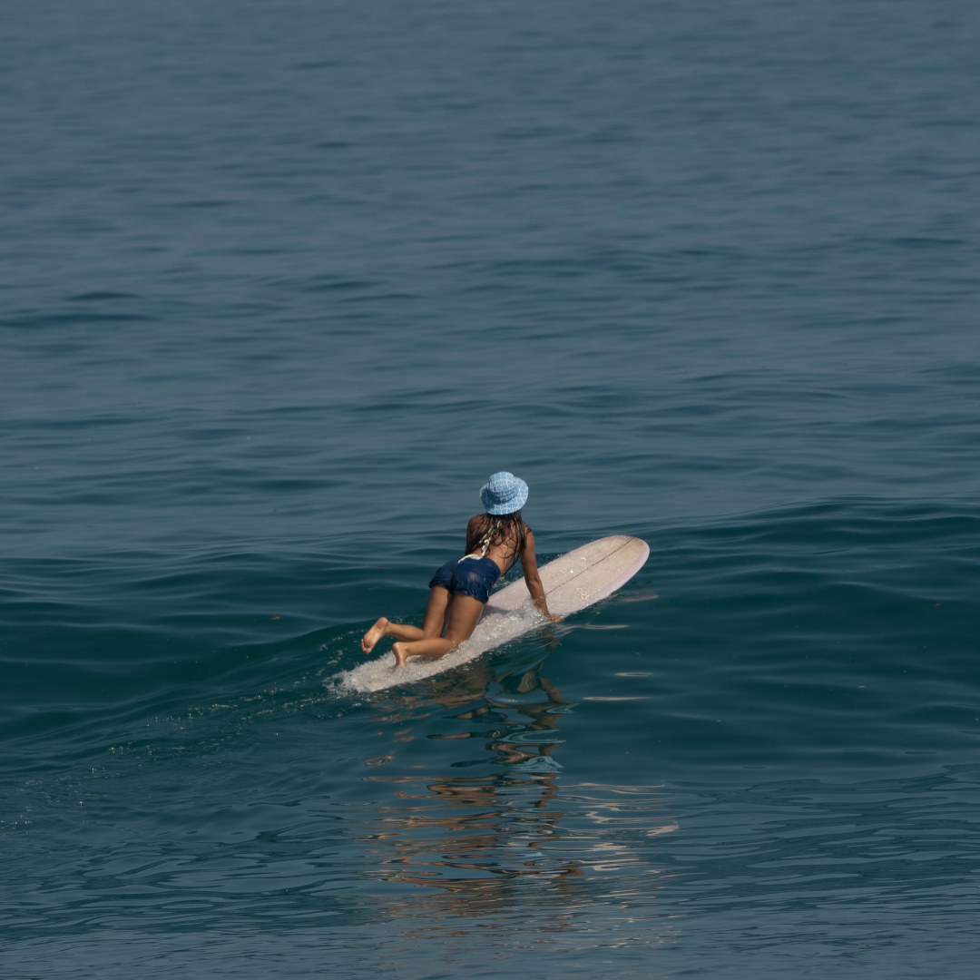 Lara Blue Surf Bump Hat