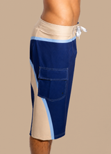 Sea Blue Retro Boardies