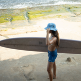 Lara Blue Boardsox Surf Hat