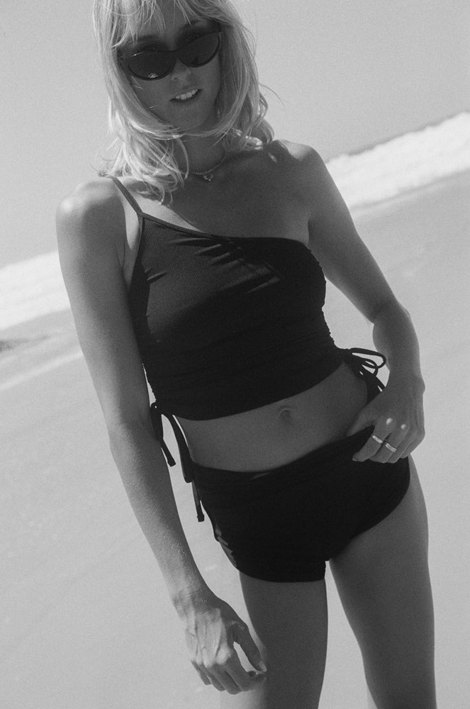Sunroom Tank Top - Black Rib