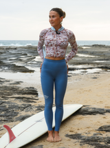 Women's 2mm Wetsuit Cropped Jacket- Ocean Muse