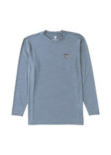 Vissla Youth Twisted LS Sun Shirt in Slate Heather