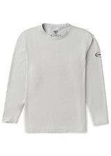 Vissla Youth Pro Comp LS Sun Shirt in Storm Grey, view 3