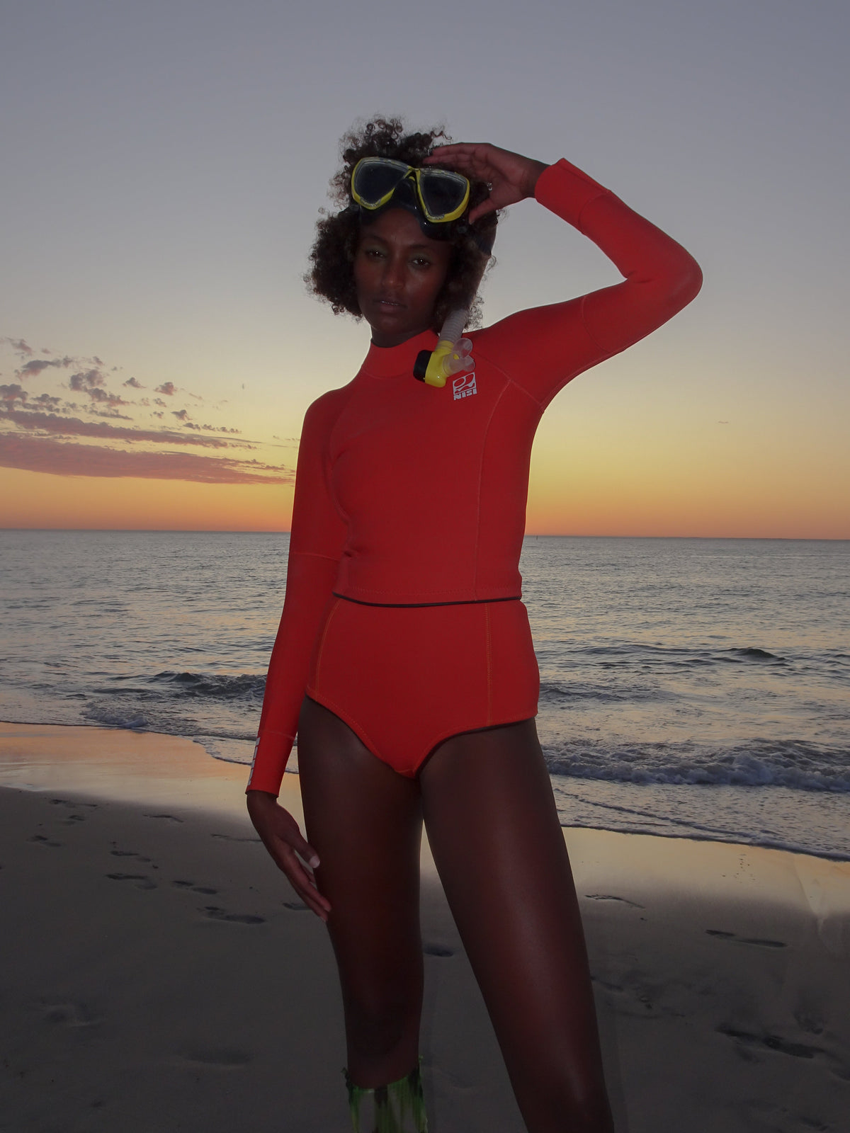 Milly Long Sleeve - Tomato