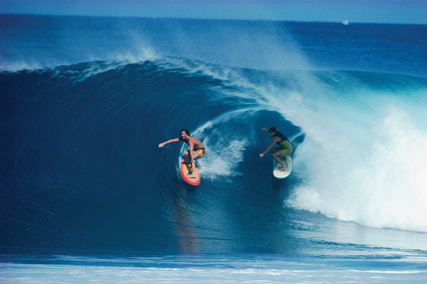 Mark Richards and Shaun Tomson Share One at Off the Wall