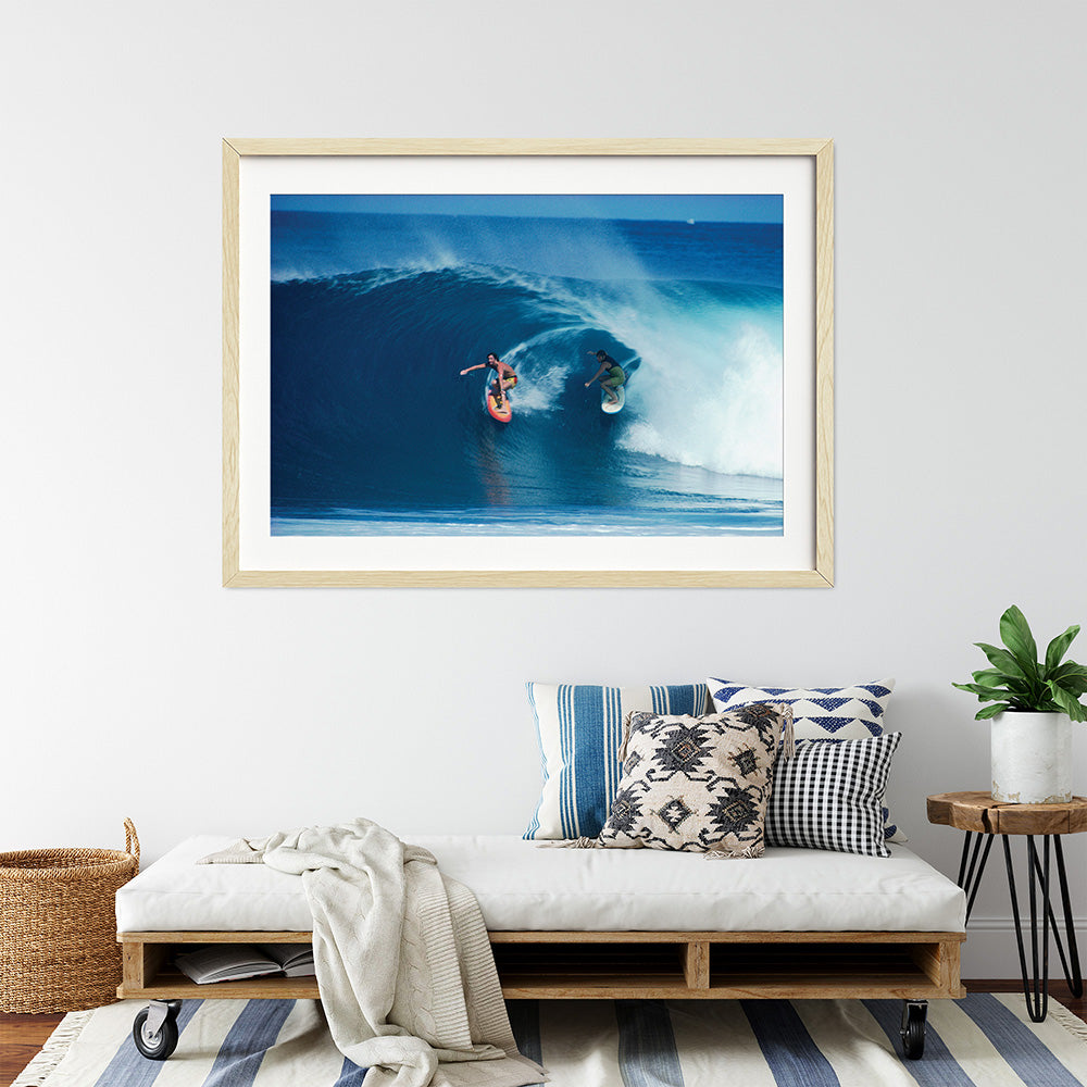 Mark Richards and Shaun Tomson Share One at Off the Wall