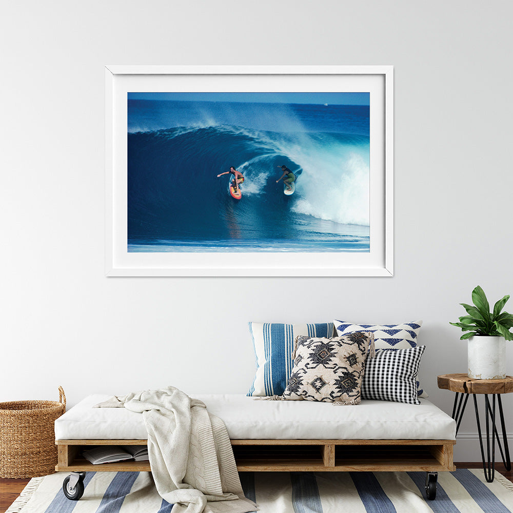 Mark Richards and Shaun Tomson Share One at Off the Wall