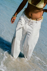 Ammos Linen Pant - Aspro