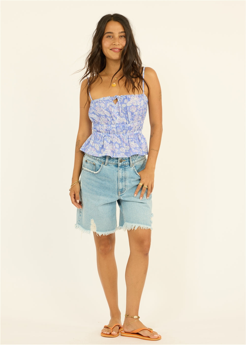 Dreamy Times Woven Tank