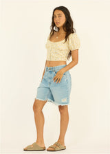 Sweet Soul Ss Woven Top