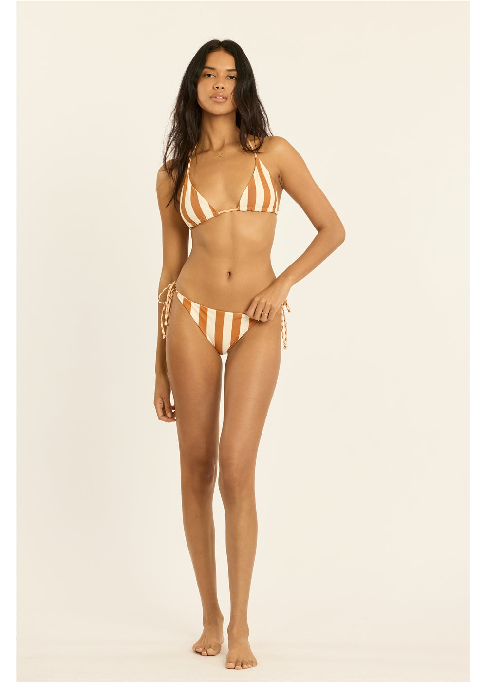 Check And See Reversible Triangle Top Tops Swim