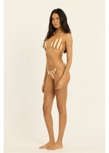 Check And See Reversible Triangle Top Tops Swim