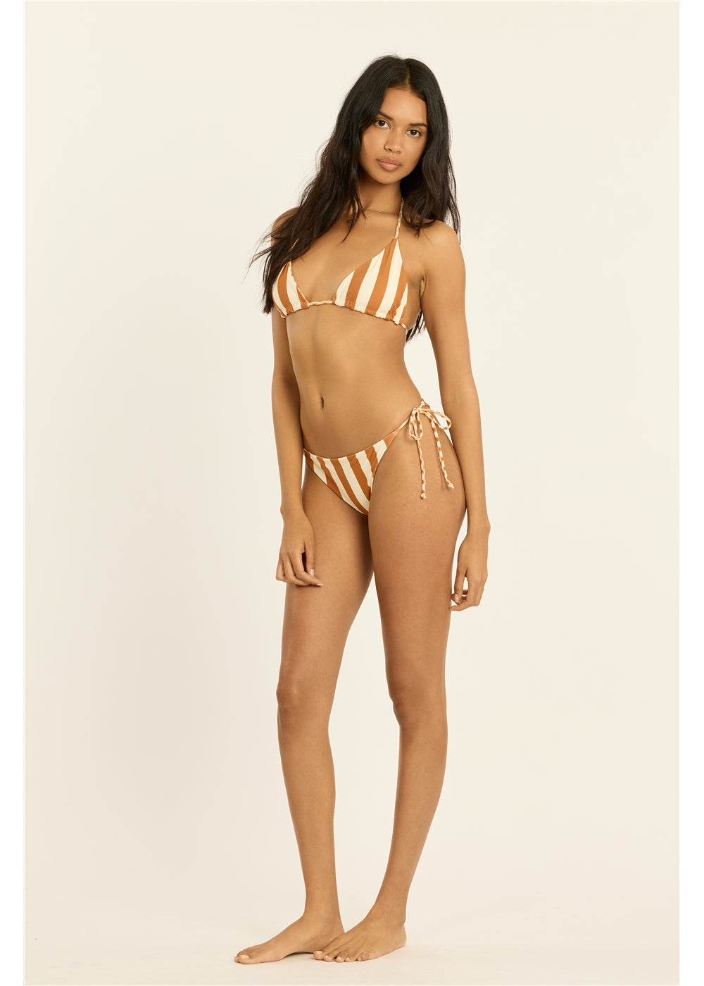 Check And See Reversible Triangle Top Tops Swim