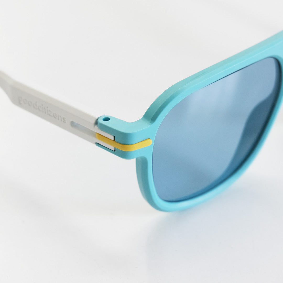 Newport Fluro Blue White Arms