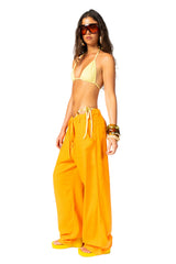 Ammos Linen Pant - Portokali