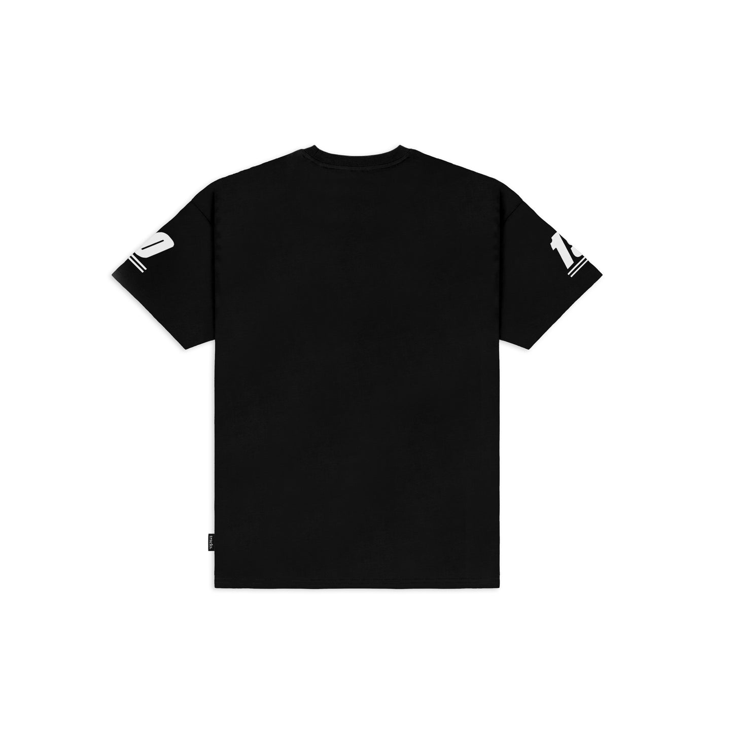 Logo Dash Tee, Black Tee
