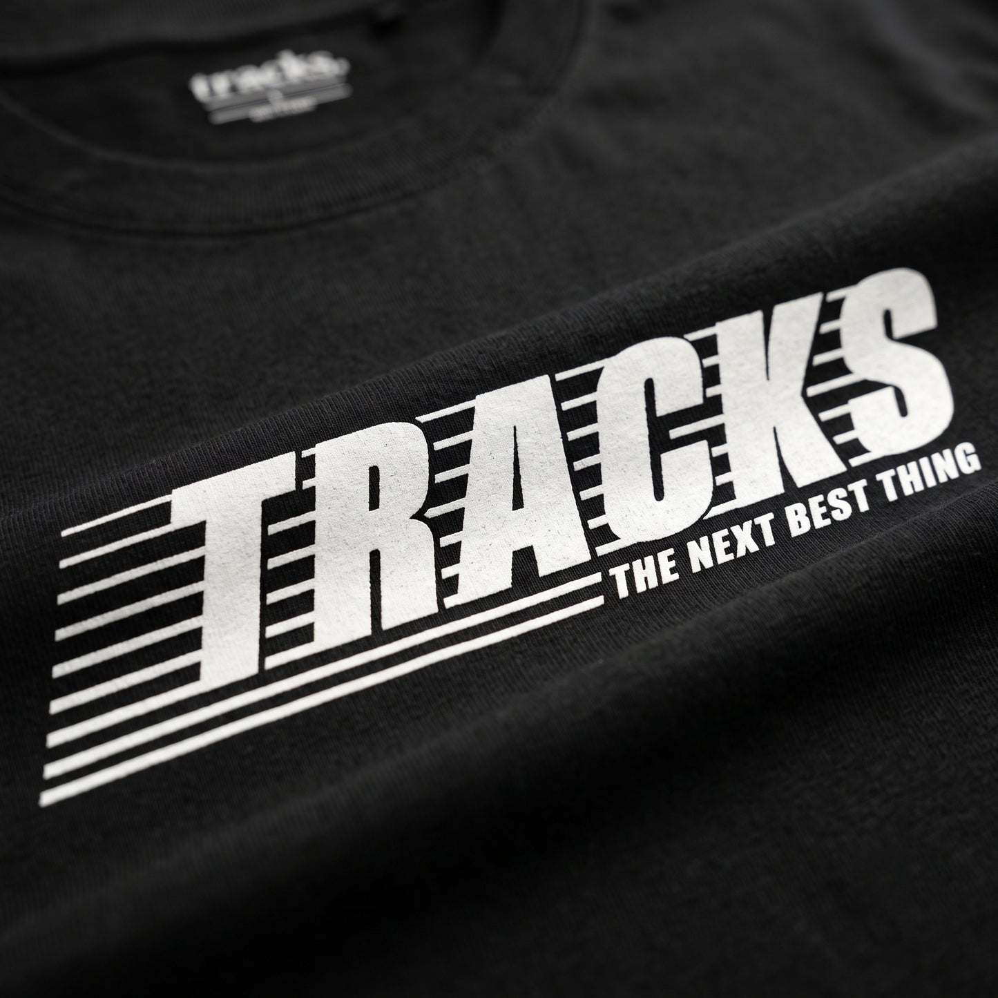 Logo Dash Tee, Black Tee
