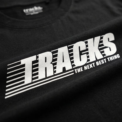 Logo Dash Tee, Black Tee